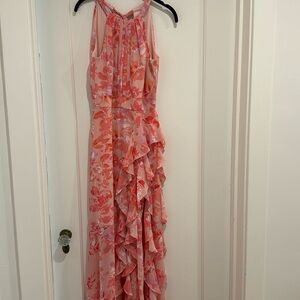Eliza J reverse halter dress size 4